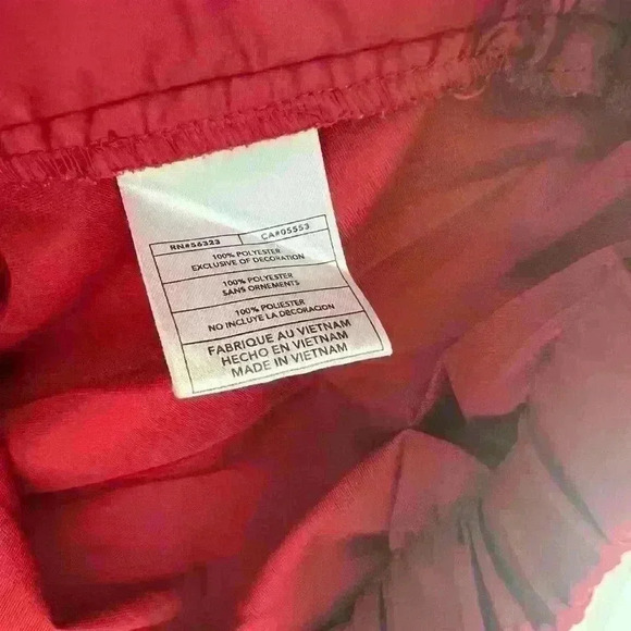 NIKE Golf Men’s Clima Fit Pullover Windbreaker Jacket Red Size XL - Picture 6 of 7